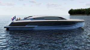 Rendering del Limo tender in navigazione