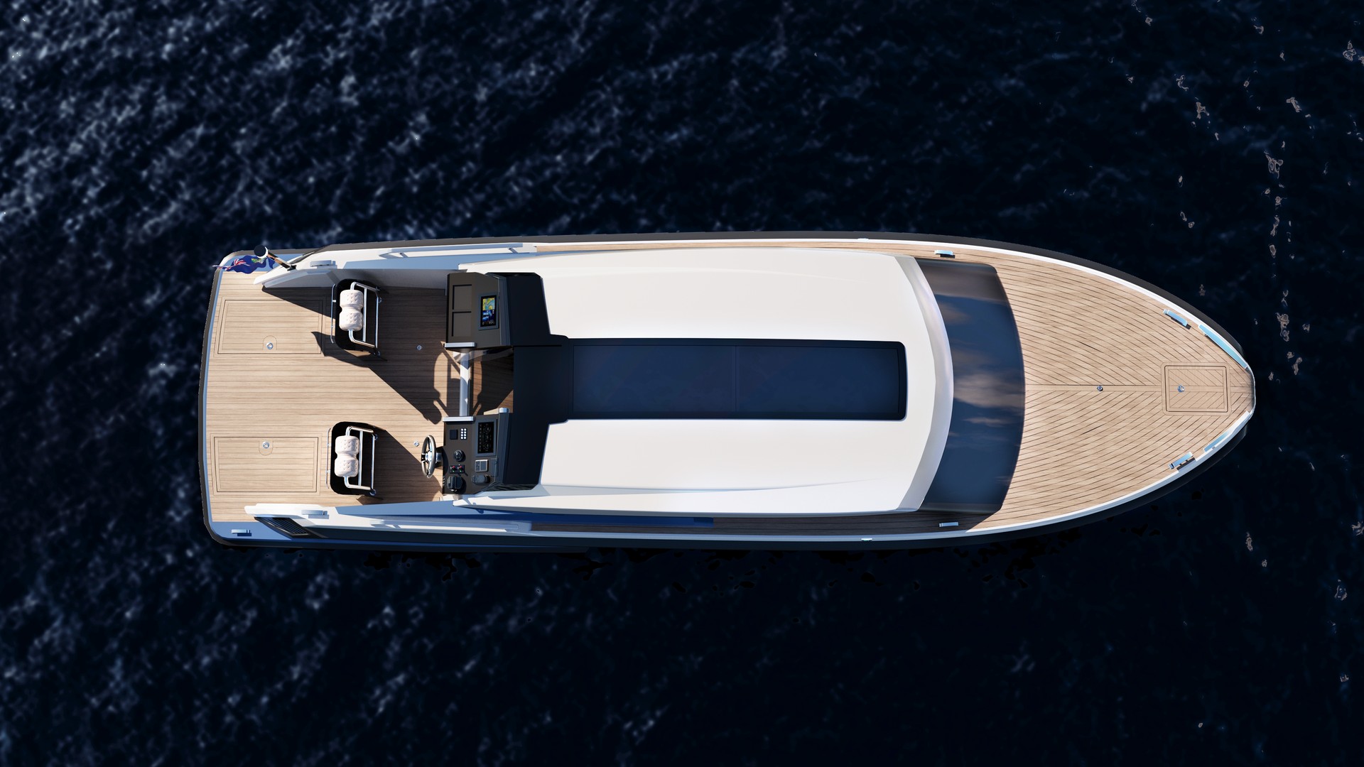 Rendering del Limo tender in navigazione